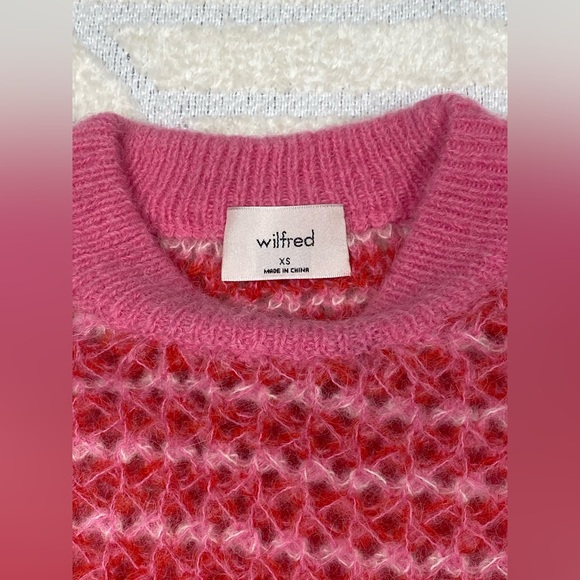 Aritzia Wilfred Nessa Knit Crop Sweater  NWOT - Picture 10 of 12